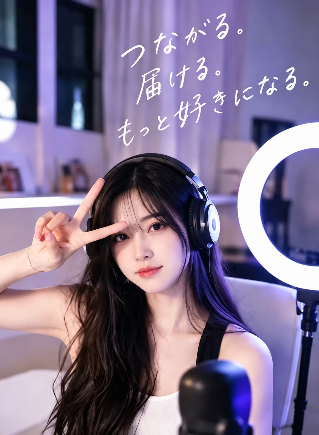 ライブ配信の活動イメージ